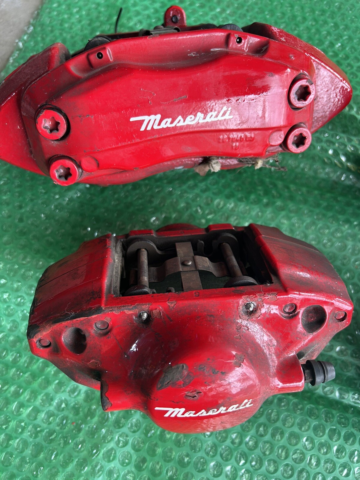 2003-2006 Maserati Quattroporte Front Rear Brake Caliper Set Brembo OEM