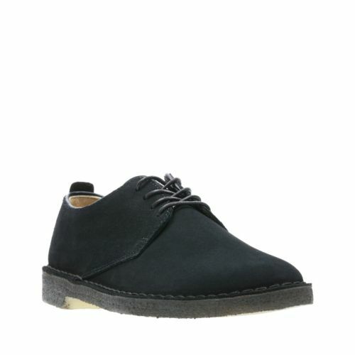 clarks desert london black