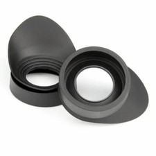 2 PCS 40mm Rubber s Microscope Eye Cups Eyepiece Shield Binoculars Guard Olympus