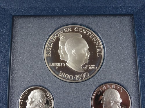 (10) 1990-S US Mint Prestige Proof Sets Silver Dollars 60 Coins Wholesale Lot - Picture 4 of 5