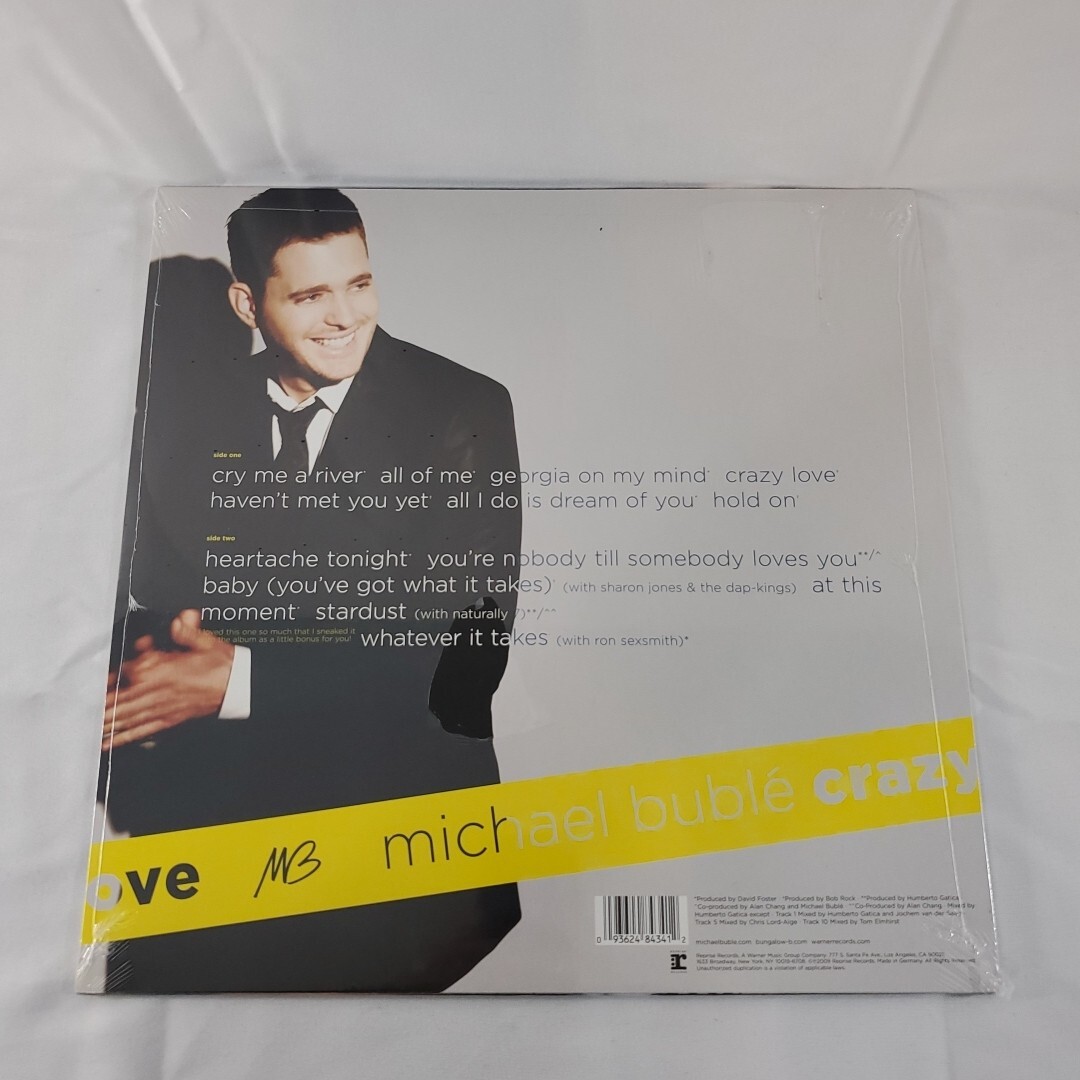 crazy love / michael bublé LP 限定 YELLOW Michael Bublé – Crazy Love – CD ('Blue Band' Artwork On