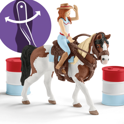 Schleich Horse Club 42443 – Set équitation Voltige De Mia – Neuf