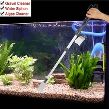 Battery Gravel Cleaner Aquarium Fish Tank Automatic Siphon Vacuum Water Change