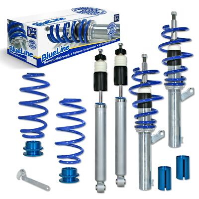 For VW GOLF 6 VI TDI Complete BlueLine Coilover Suspension Sport Suspension