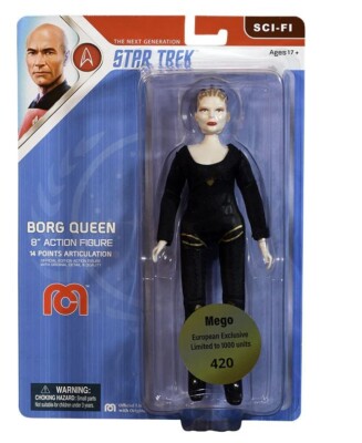Mego Star Trek The Next Generation Borg Queen 8'' Actionfigur