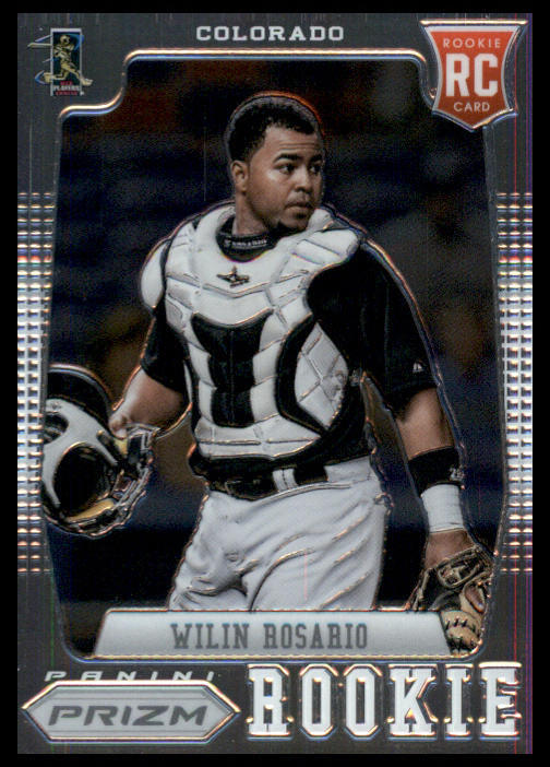 2012 Panini Prizm #199 Wilin Rosario NRMT