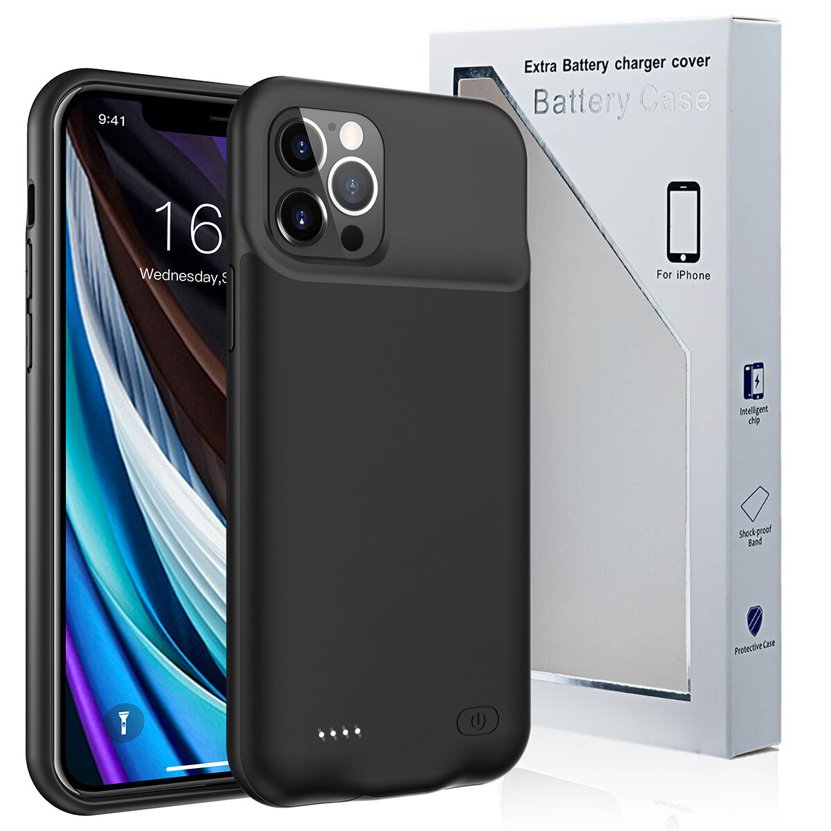280% Extra Battery for Apple iPhone 12 Pro Max Backup