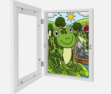 A4 Art Display Frame Kids Frames Photo Picture Crafts Drawing Storage White UK