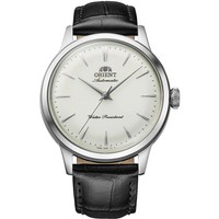 Automatisch Herrenuhr Orient Bambino 36Mm RA-BB0103S30B Leder Schwarz