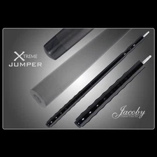 Jacoby Black "Extreme Jumper" 3 Piece Jump Pool Cue.