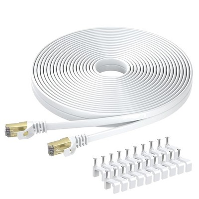 Ethernet Kabel Cat 8 30m LAN Netzwerkkabel Gigabit 40Gbps RJ45 WLAN Kabel