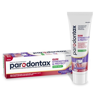 parodontax Gum Strengthen and Protect Fresh Mint Toothpaste, 3.4 oz 