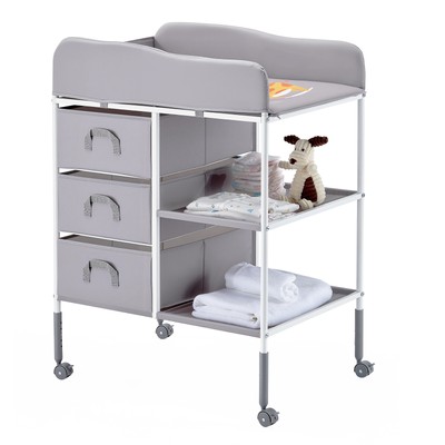 Uimoso Baby Changing Table Portable Diaper Change Station w/