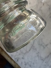 Vintage Clear Hemingray-42 40 Glass Insulator Made In The USA