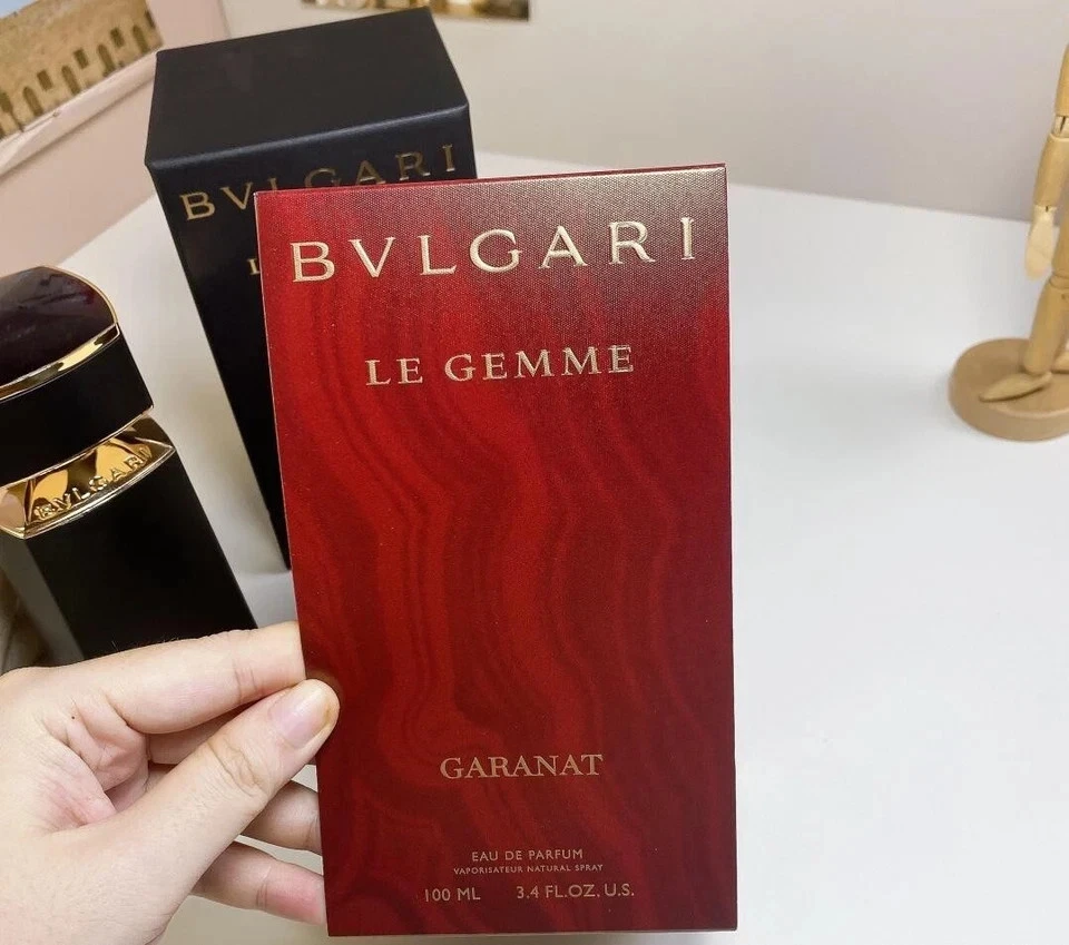 NUEVO Bvlgari Hombres Le Gemme GARANAT EDP Spray 3.4 OZ Fragancias CAJA Foto 2 de 4