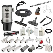 EBS BVC Zentralstaubsauger C 600 Silverline K...