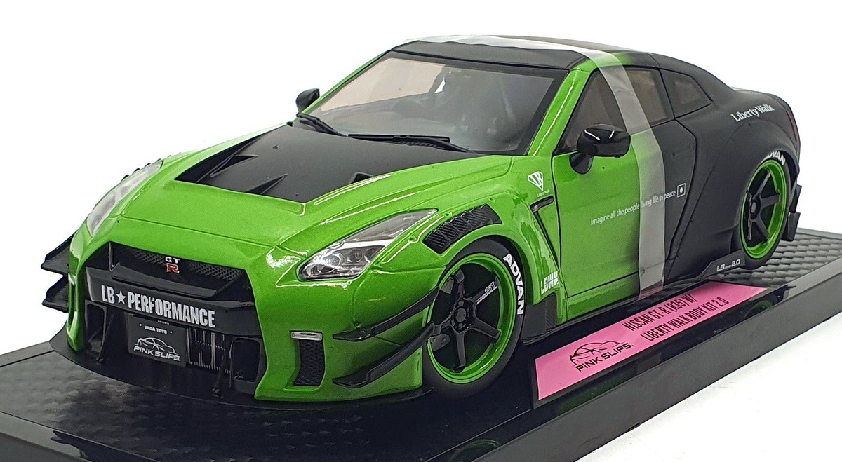 Jada Pink Slips 1/18 Scale 35724 - Nissan GT-R (R35) Liberty Walk