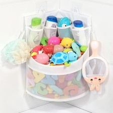 Baby Bathtub Toy Storage Mesh Holder 17x13 Quick Dry