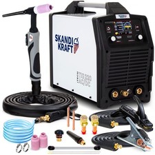 TIG Welding machine TIG Welder AC DC Aluminium 200A SKANDI KRAFT iTech TIG 220