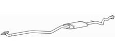 Quality Centre Exhaust Middle Silencer for BMW 318 i Touring 2.0 (2006-2007)