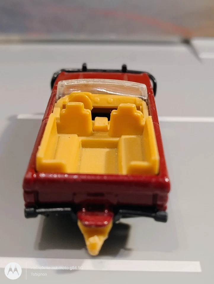 Corgi Juniors Nr. E184 Range Rover Cabrio Convertible Jagdwagen dunkelbraun - Bild 4 von 4