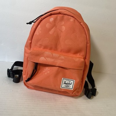 Hershel Supply Co Mini Backpack Bag Orange Flower Power