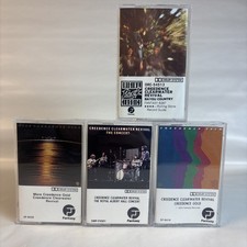 CREEDENCE CLEARWATER REVIVAL CCR Cassette Lot x4 Gold Bayou Country Royal Albert