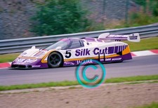 2 Racing Original 35mm Negative F1 Jan Lammers - Jaguar XJR-8 1987 Spa 1000 km