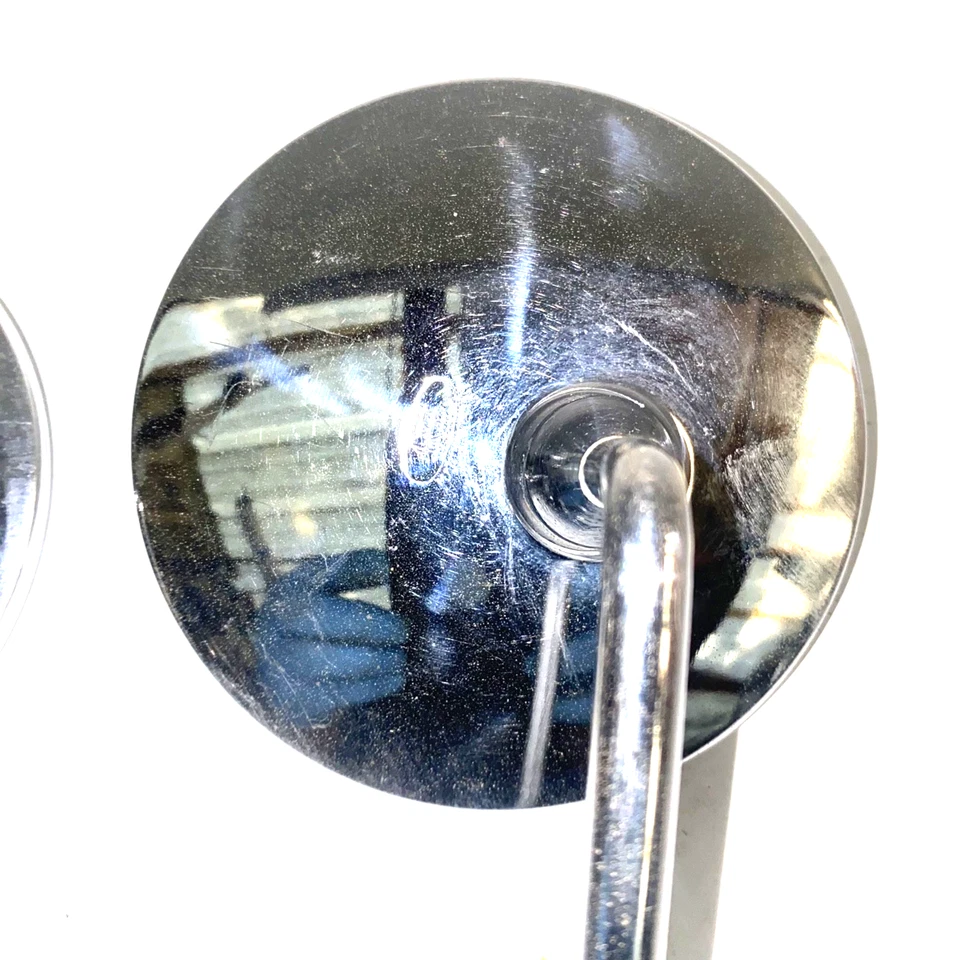 Par de espejos SUZUKI Ts90 TS125 TS185 T500 1970 8 mm Foto 3 de 4