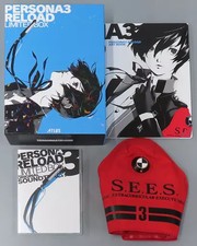PERSONA 3 RELOAD LIMITED BOX ArtBook  Armband  SoundTrack Set