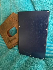 GRIP6 RFID BLOCKING ALUMINIUM WALLET BLACK IN LEATHER CASE    JIH