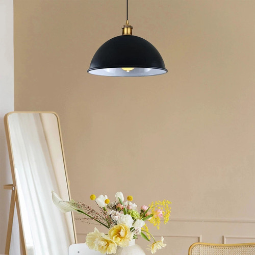 Vintage industrial Retro Lamp Shades Pendant Ceiling Easy Fit Metal Light Shade - Picture 4 of 12