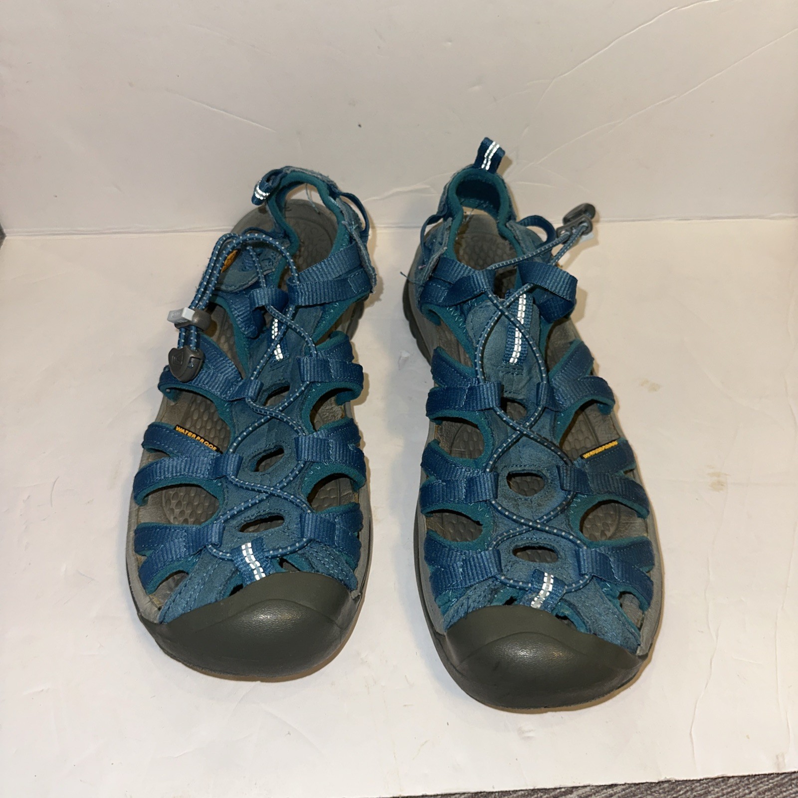 Sandali Keen Whisper Water regolabili pull toggle punta chiusa donna taglia 10 0