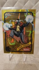 2025 Topps Chrome Marvel - THE HOOD Yellow Lava Refractor #70