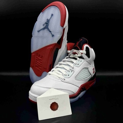 Air Jordan 5 Retro Fire Red 2025 HQ7978-101 Men Size | eBay