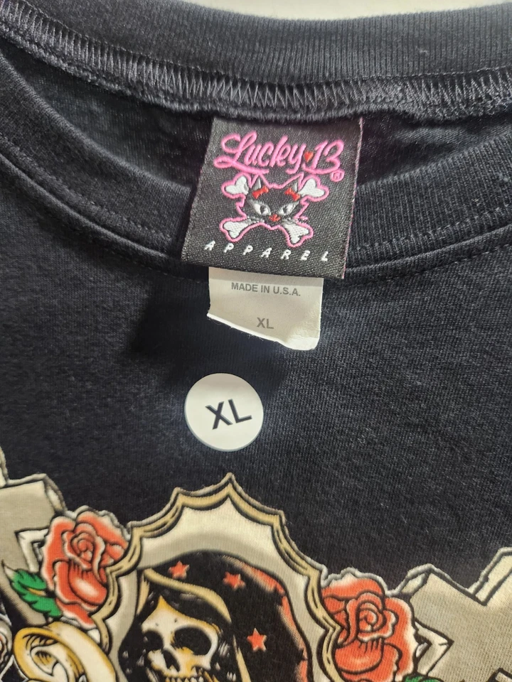 Camiseta Lucky 13 Faith/Doubt para mujer Foto 2 de 4