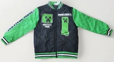 Minecraft Hostile Mob boys Bomber Jacket size Medium 8
