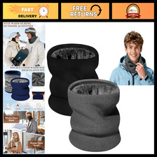 Windproof Fleece Neck Warmer Gaiter Scarf for Skiing, Cycling  Snowboarding