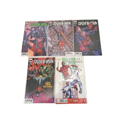 Lot Of 5 Marvel The Superior Spider Man Comic Books Issues Mixed Collection