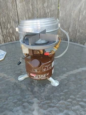 Coleman Peak 1 Stove #400 7/81 USA Sigg-Tourist Cooking System Sweden 🇸🇪 Nice1