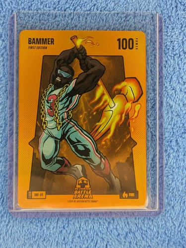 2024 Bo Jackson's Battle Arena Bammer- Orange Fire Battlefoil