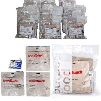 TRAVELLUNCH Prepper Einmannpackung Outdoor Notverpflegung Camping EPA Ration Tagespaket