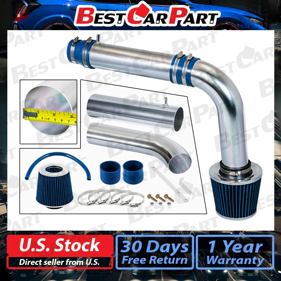 Kit de admisión de aire frío BCP BLUE 2012-2015 para Veloster Accent Rio 1,6 L GDi + filtro Foto 2 de 4