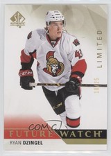 2015-16 SP Authentic Future Watch Limited 10/25 Ryan Dzingel #204 qv4