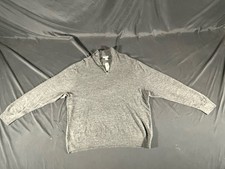 Dockers V-neck Sweater Shirt Mens Large Gray Lightweight XLarge XL