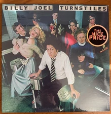 Sealed, Billy Joel Turnstiles Vinyl LP 1976 Columbia PC 33848 Classic Rock, New