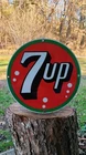 7up vintage soda advertising porcelain Sign Dr Pepper Co