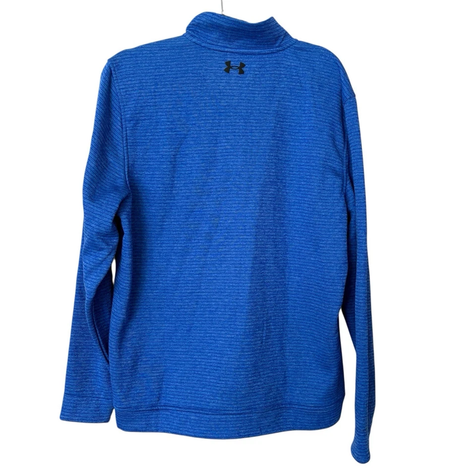 Pullover grande Under Armour Storm Golf azul cuarto 1/4 cremallera para hombre nuevo sin etiquetas Foto 3 de 4