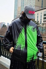 ByTheR Color Changing Thermochromic Windbreaker Jacket Men’s Oversized High Neck