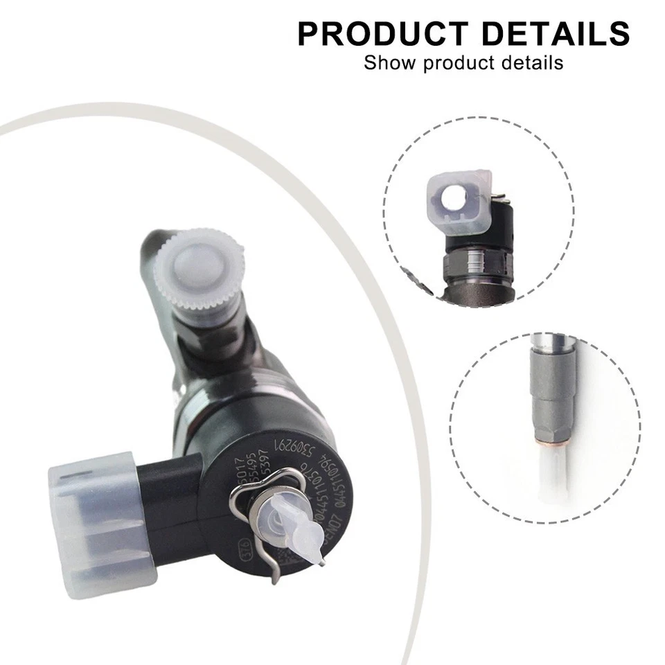 Diesel Injector for Cummins ISF 2 8 Engine For Bosch Model 0445110376 5258744 - Image 4 of 4